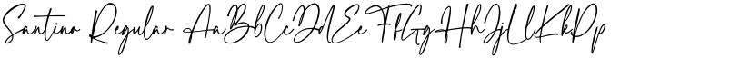 Santino Regular font