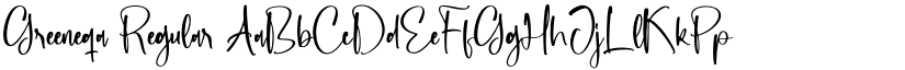 Greeneqa Regular font