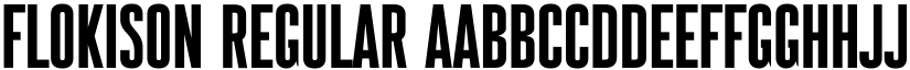 Flokison Regular font
