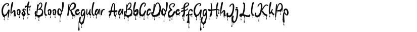 Ghost Blood font download