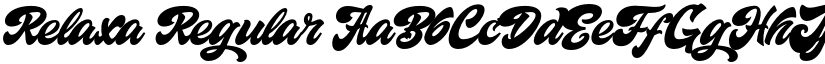 Relaxa Regular font