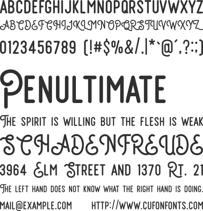 Retrocycles font preview