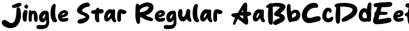 Jingle Star Regular font