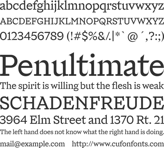 TRIAL Riegraf font preview