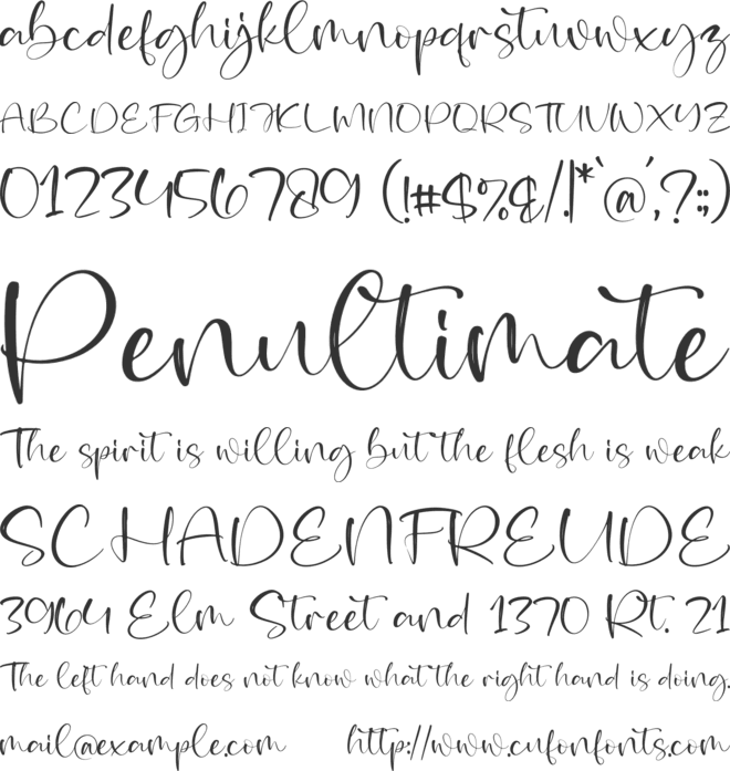 Keeshya Sellaras font preview