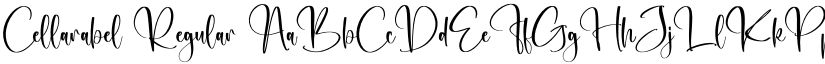 Cellarabel Regular font