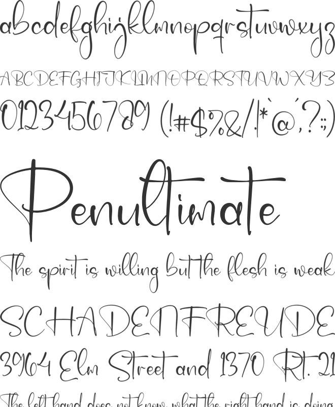 Arqianollic font preview