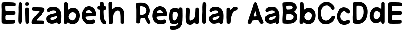 Elizabeth Regular font
