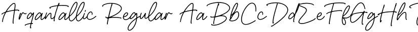 Arqantallic Regular font