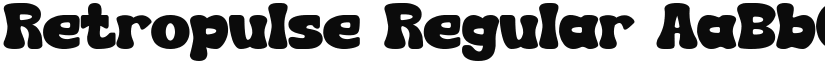 Retropulse font download