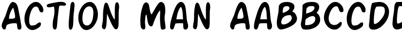 Action Man font