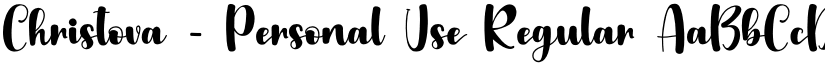 Christova - Personal Use font download