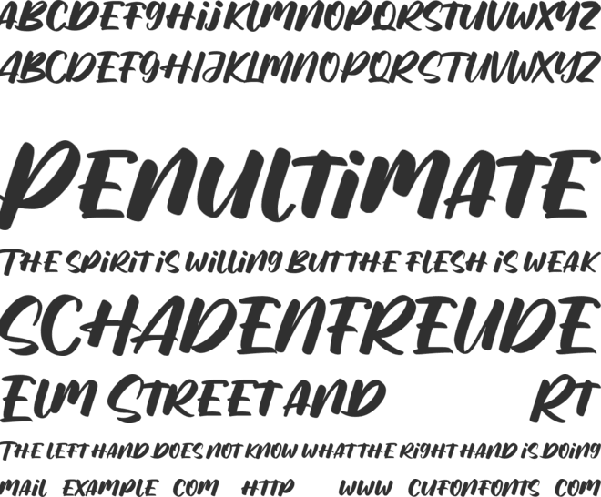 Writes Sketh Free font preview