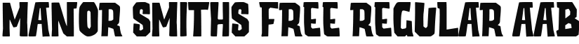 Manor Smiths Free font download
