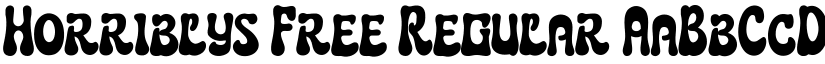 Horriblys Free font download