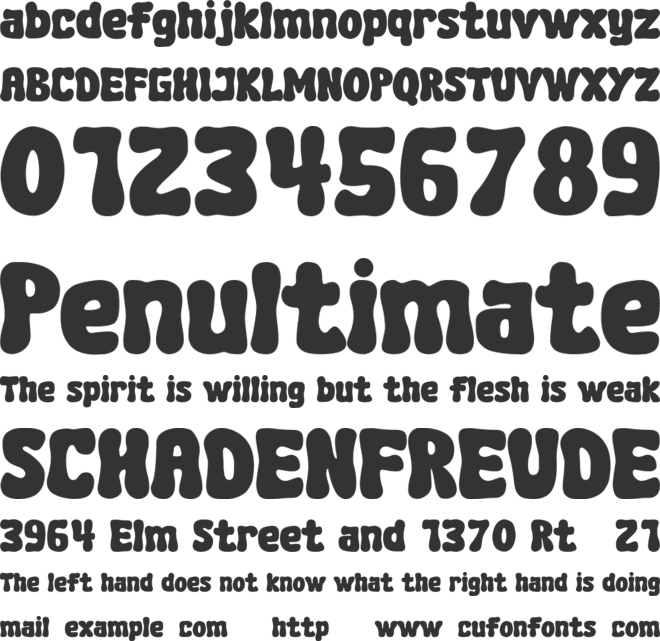 Lucid-Dream font preview