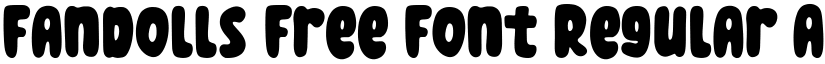 Fandolls Free Font Regular font