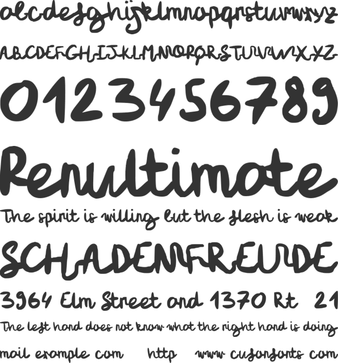 jedi 2014 font preview