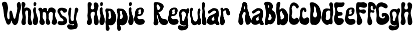 Whimsy Hippie Regular font