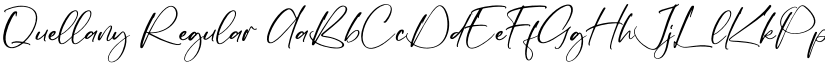 Quellany Regular font