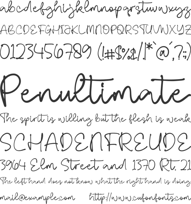 Resmaulli font preview