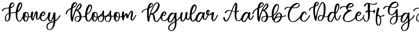 Honey Blossom Regular font
