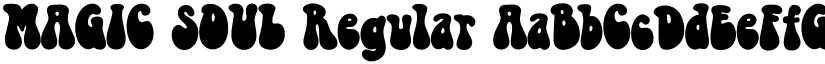 MAGIC SOUL Regular font