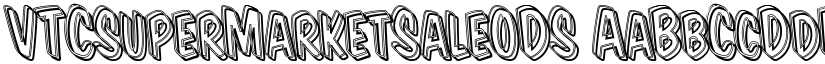 VTCSuperMarketSaleODS font