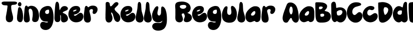 Tingker Kelly Regular font