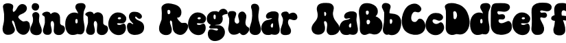 Kindnes font download