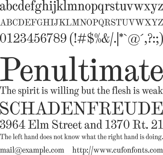 Eyja Unlicensed Trial font preview