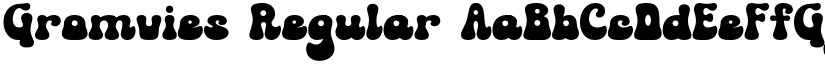 Gromvies font download