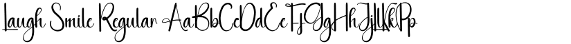 Laugh Smile Regular font