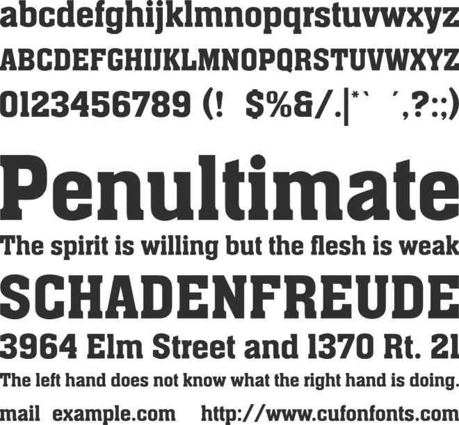 Aachen Std Medium font preview