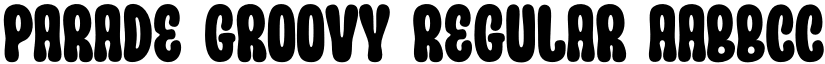 Parade Groovy Regular font