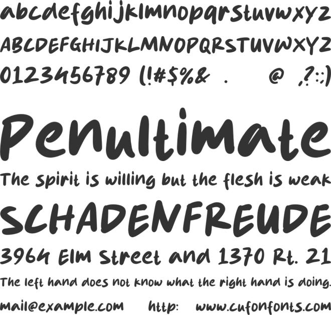 Fish Strike font preview