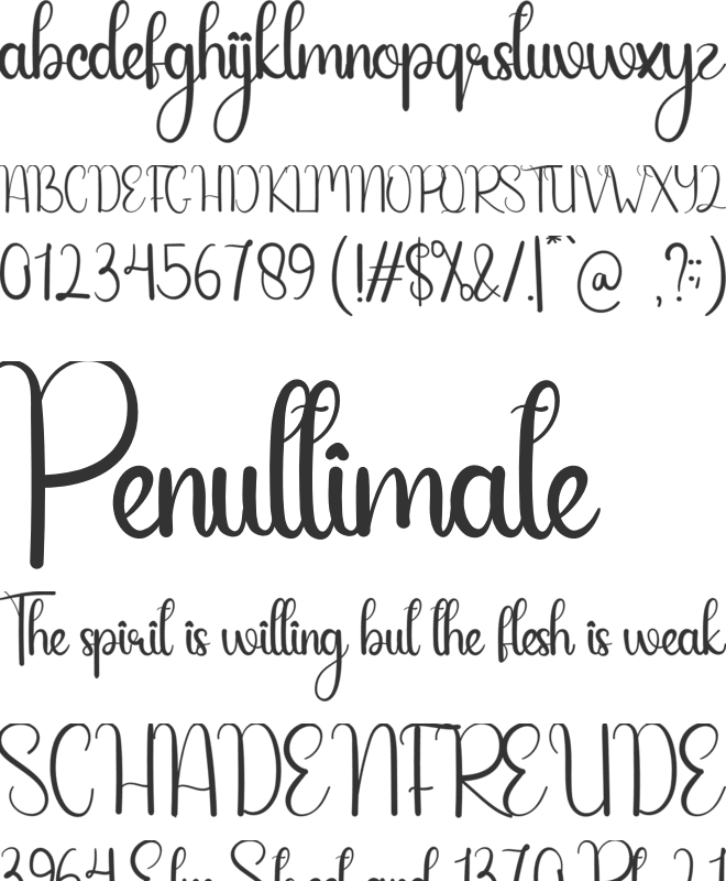 Baby Cloud font preview