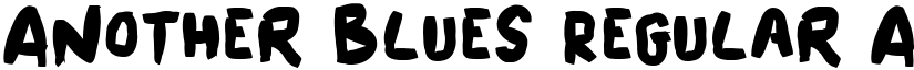 Another Blues Regular font