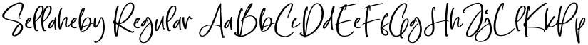 Sellaheby Regular font