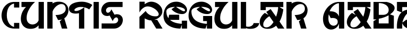 Curtis Regular font