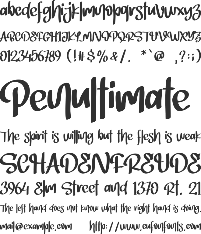 Black Optimus - Personal Use font preview