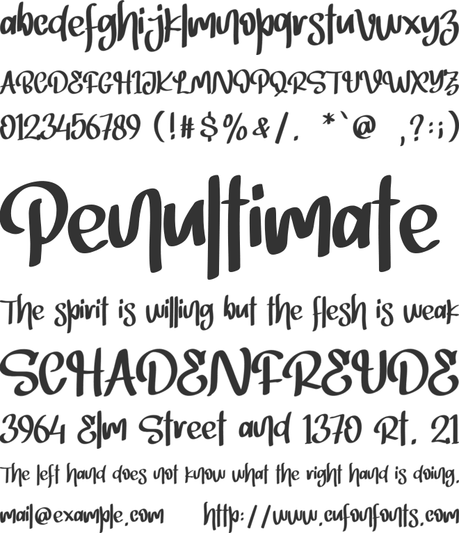 Black Optimus - Personal Use font preview