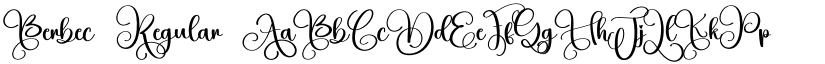 Berbec Regular font