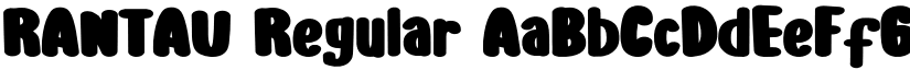RANTAU Regular font