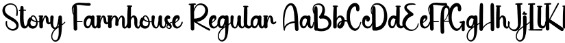 Story Farmhouse Regular font