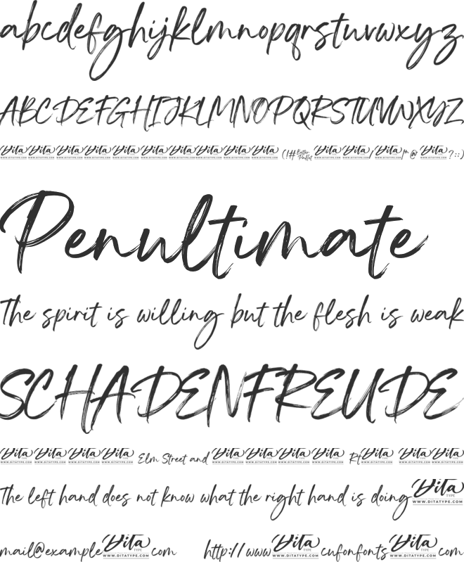 Better Pallet Personal Use font preview