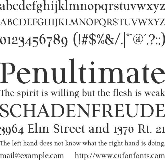 Quaaykop font preview