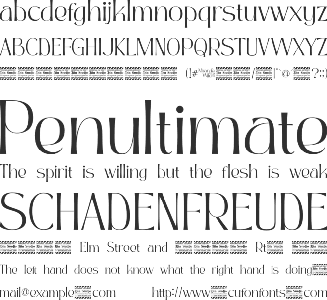 Miranda Wright Personal Use font preview