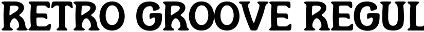 Retro Groove Regular font