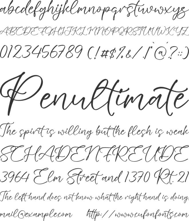 Taqeetta Khareey font preview